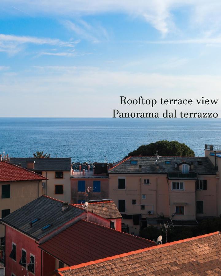 Moneglia Beach Downtown Bagian luar foto